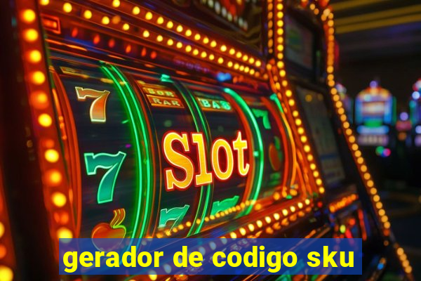 gerador de codigo sku